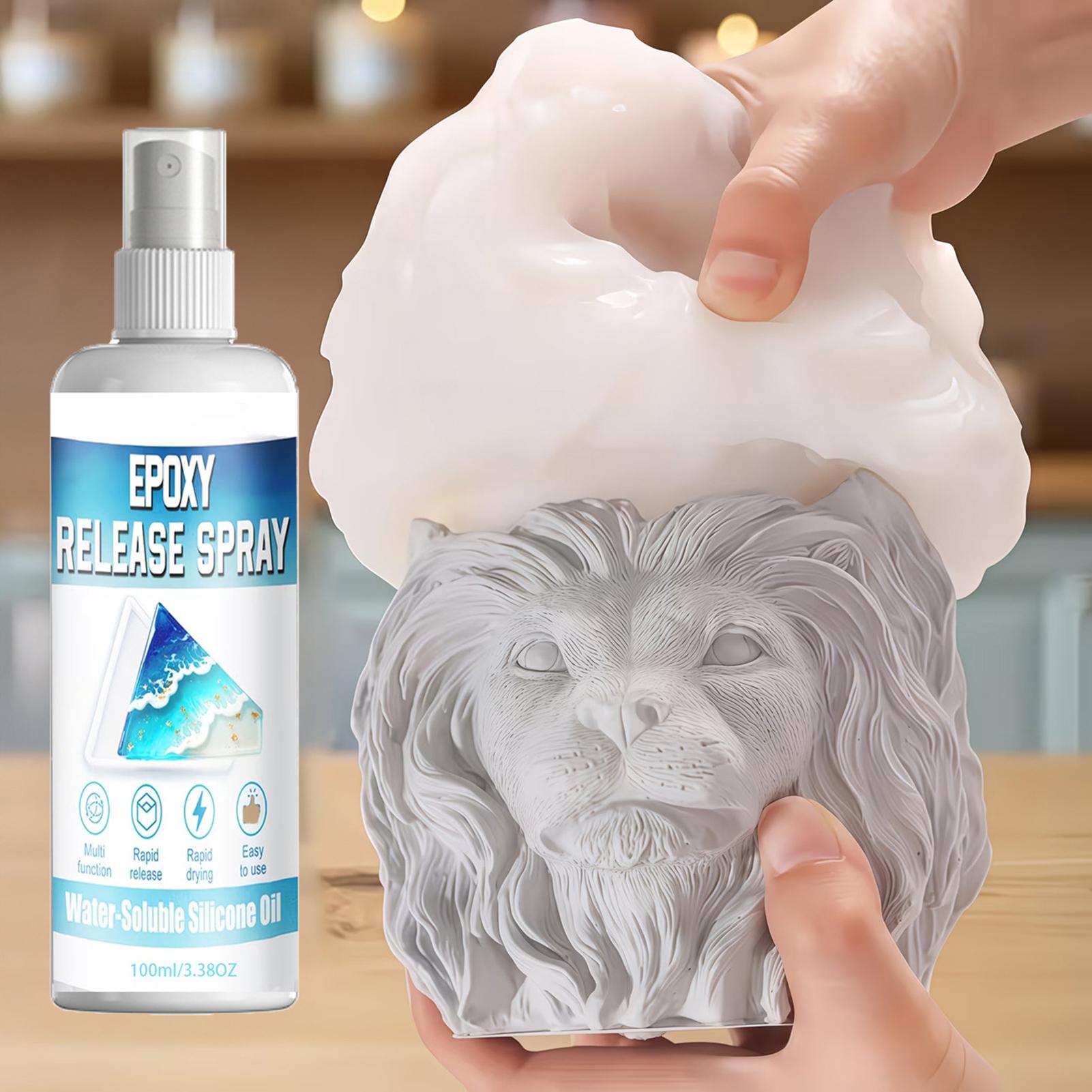 Resin Art Guide - رذاذ سيليكون للقوالب، رذاذ إيبوكسي قوي
