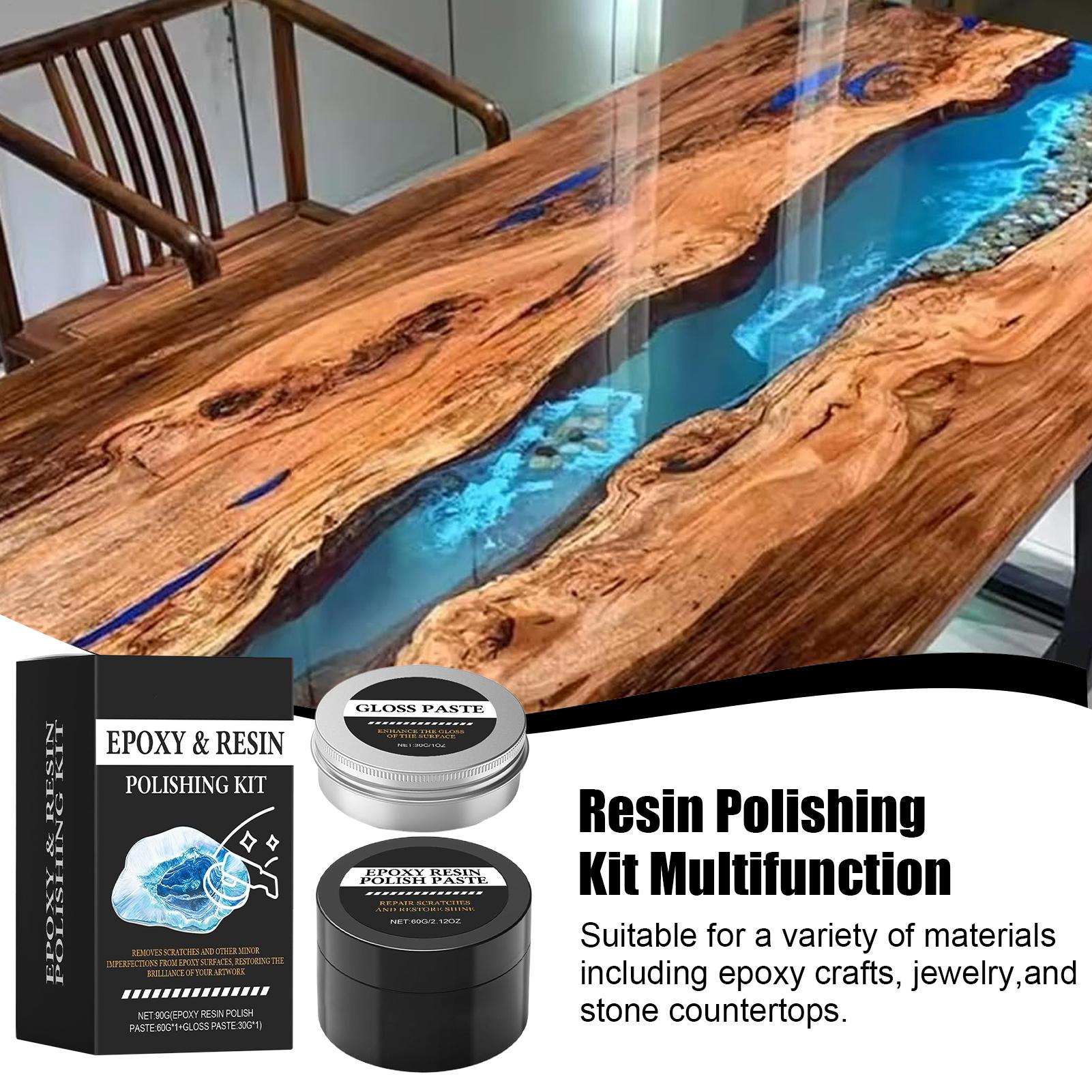 Resin Art For Beginners - طقم تلميع الراتنج الإيبوكسي - مركب