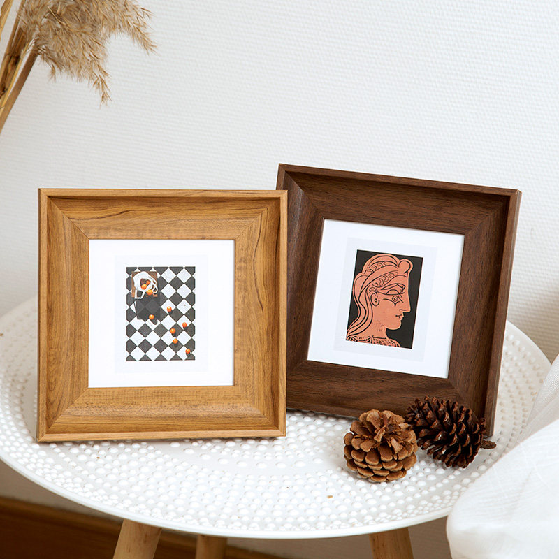 Resin Art For Photo Frame - إطار صور مربع متعدد الألوان بمقاسات