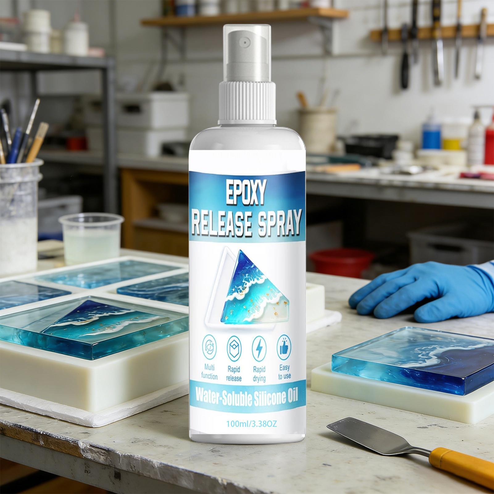 رذاذ سيليكون للقوالب، رذاذ إيب - مراجعة Resin Art Guide وسعره