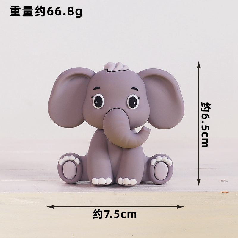 الغابة سفاري الحيوان دمية كعكة - مراجعة Resin Art Baby وسعره