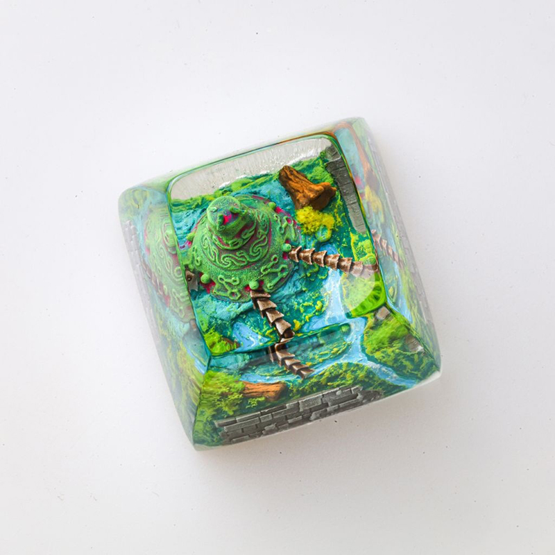 غطاء مفتاح لوحة مفاتيح من الرا - مراجعة Resin Art Baby وسعره