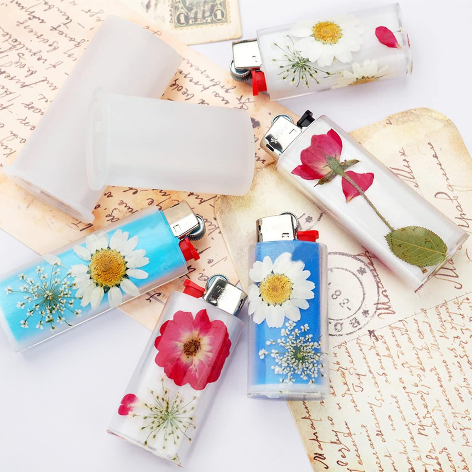 قالب سيليكون لصنع غطاء ولاعة م - مراجعة Resin Art Guide وسعره