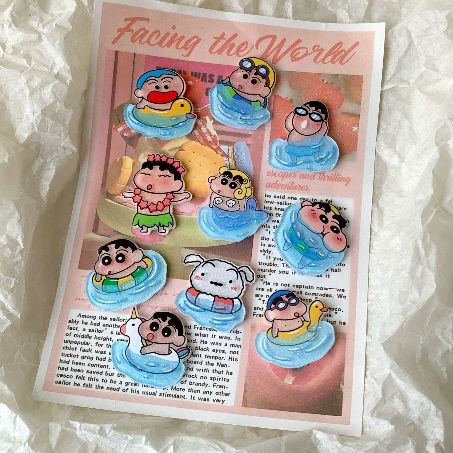 ملصقات زخرفية ثلاثية الأبعاد ب - مراجعة Resin Art Sticker وسعره