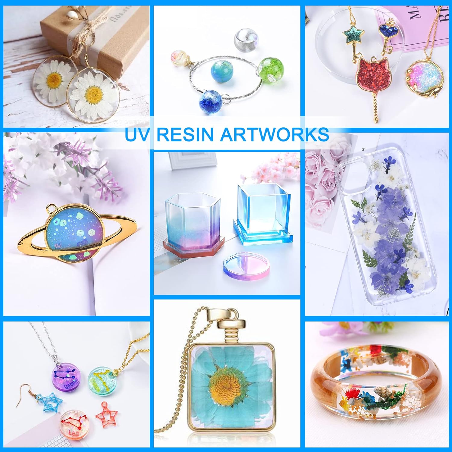 250 جم/500 جم من الراتنج الشفا - مراجعة Resin Art Uv وسعره