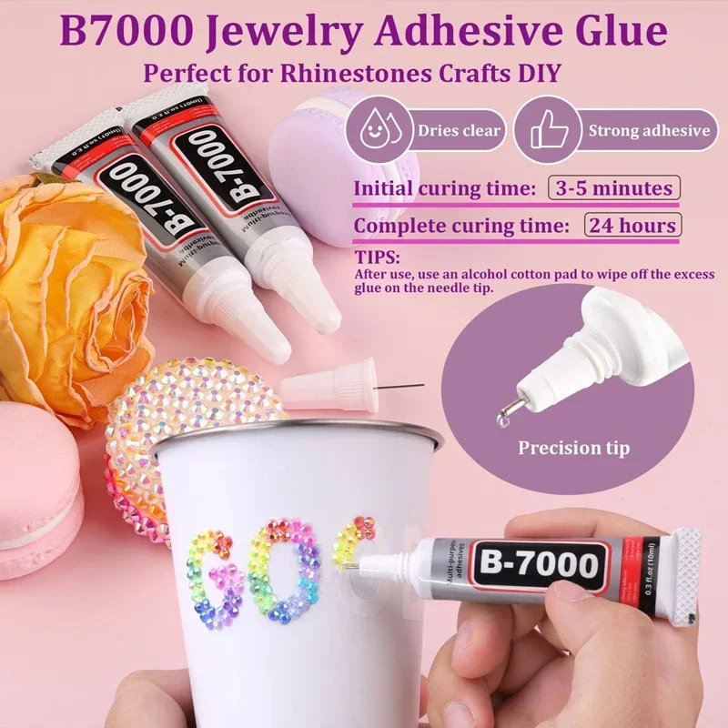 مجموعة أحجار الراين الملونة 3  - مراجعة Resin Art For Photo Frame وسعره