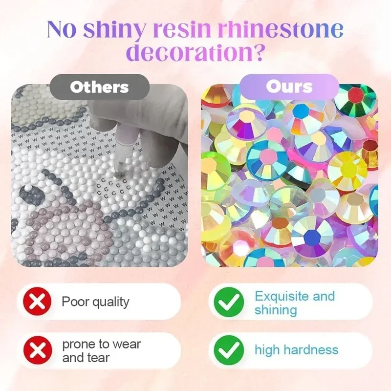 مجموعة أحجار الراين الملونة 3  - مراجعة Resin Art For Photo Frame وسعره