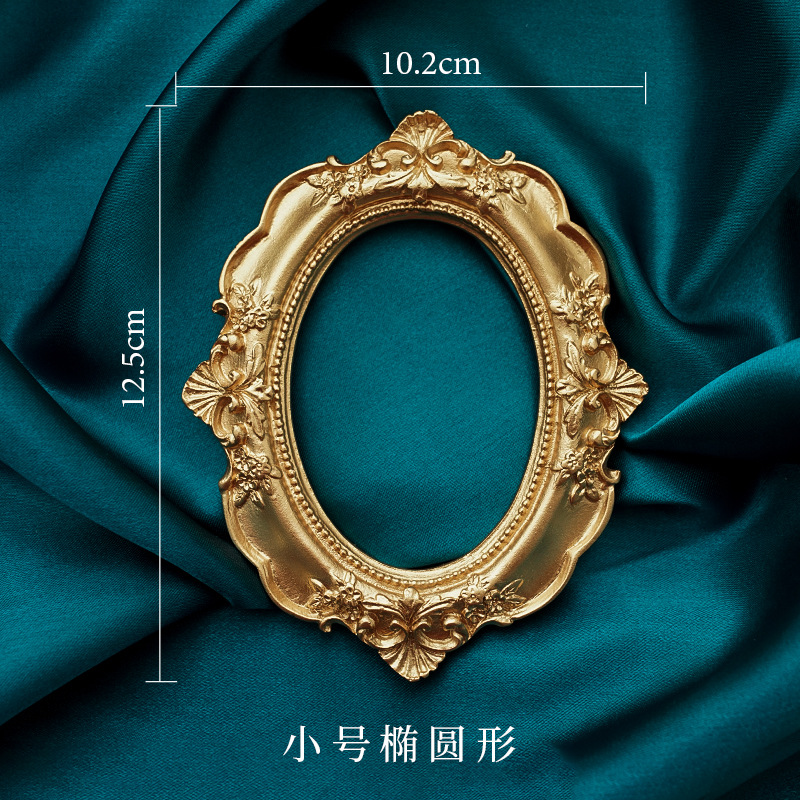 الذهبي الرجعية إطار صور مسمار  - مراجعة Resin Art For Photo Frame وسعره