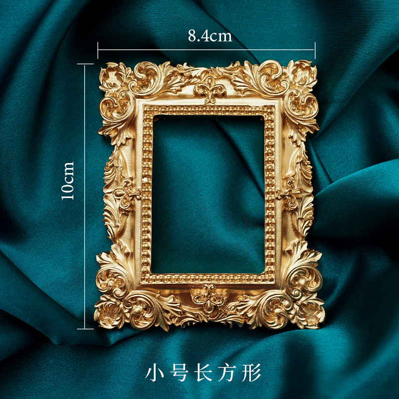 الذهبي الرجعية إطار صور مسمار  - مراجعة Resin Art For Photo Frame وسعره