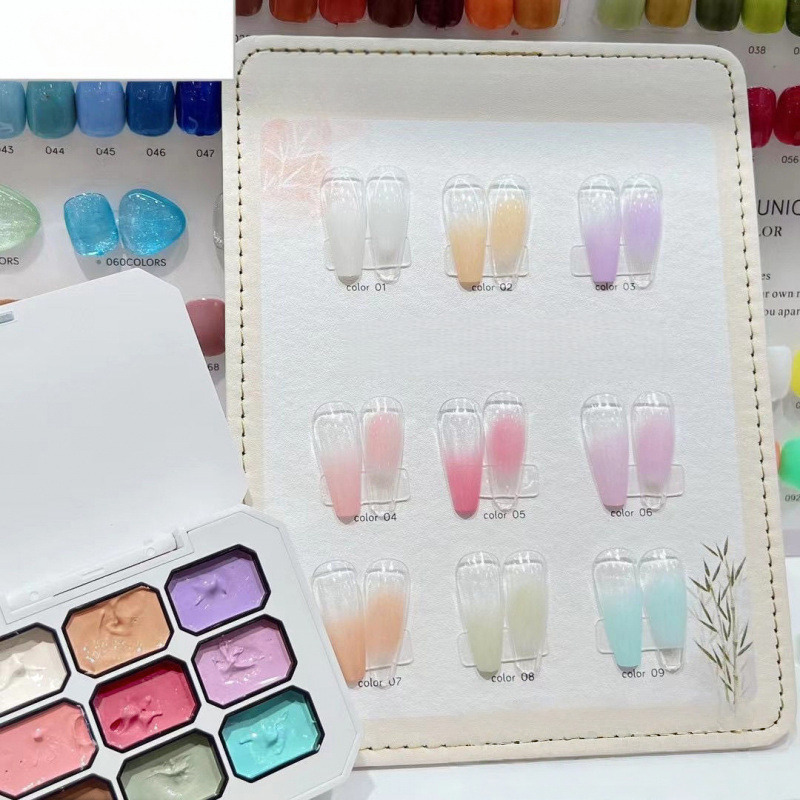طلاء أظافر جل UV صلب بـ 9 ألوا - مراجعة Resin Art Uv وسعره