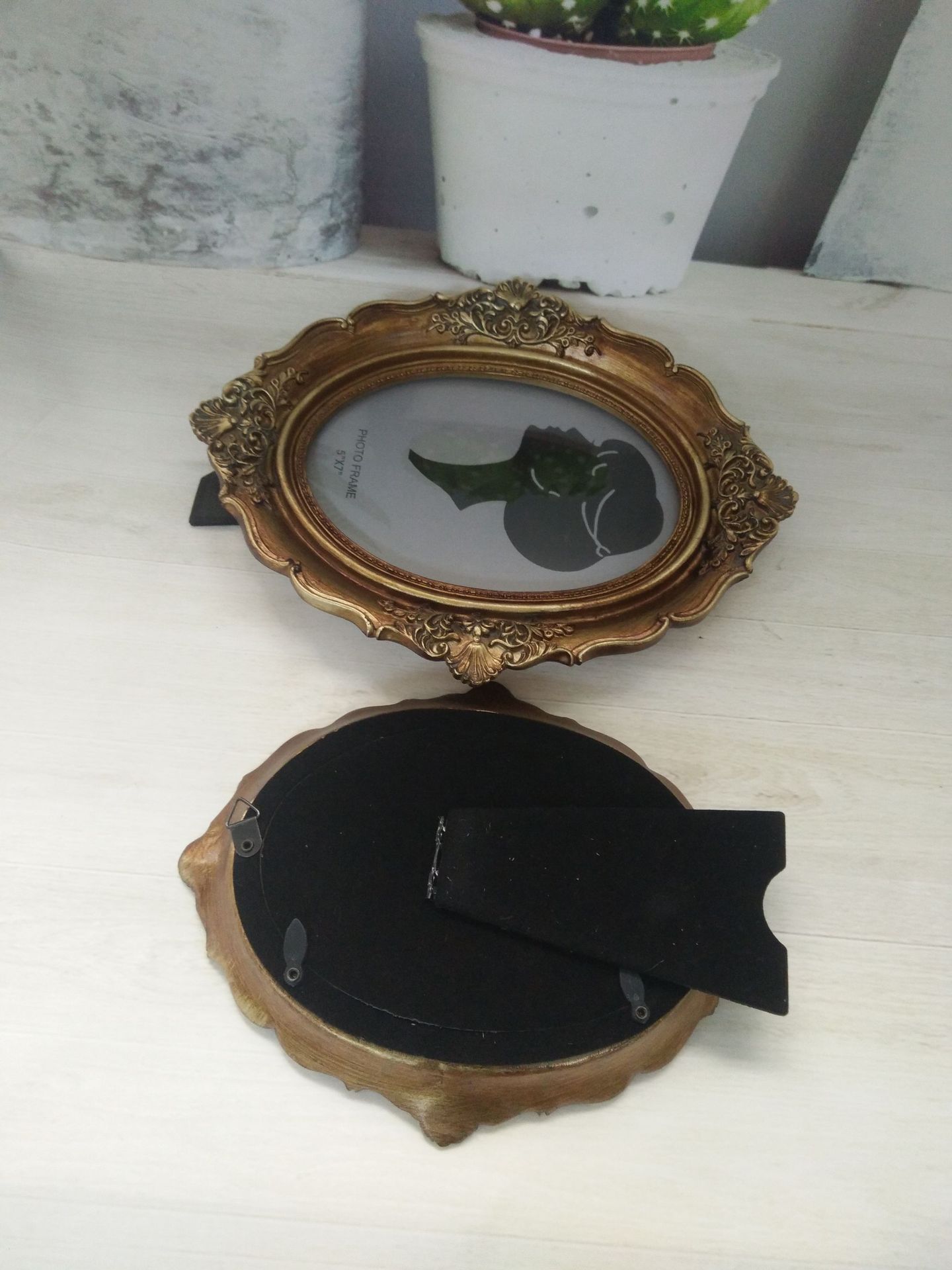 البيضاوي الديكور إطار صور غرفة - مراجعة Resin Art For Photo Frame وسعره